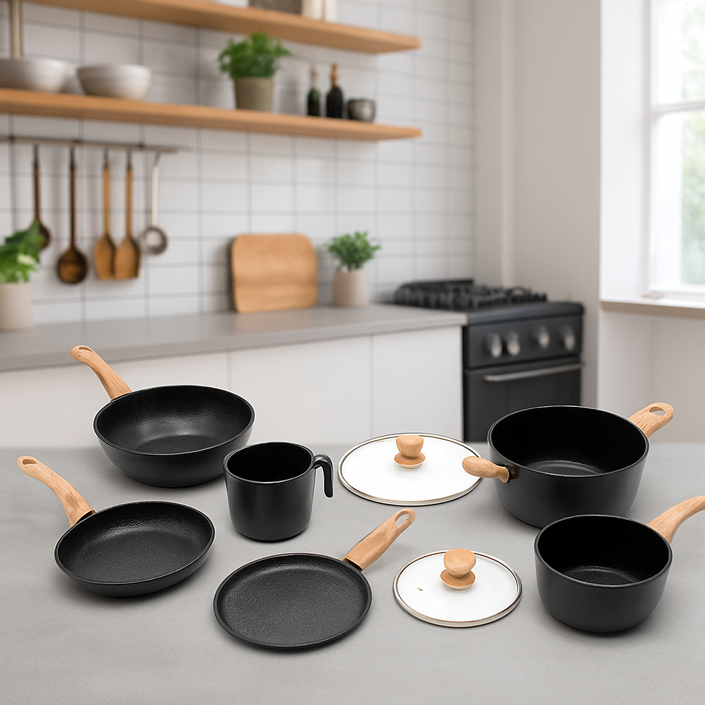 🎁 OFERTA DÍA DE LA MADRE Batería De Ollas 8 Piezas