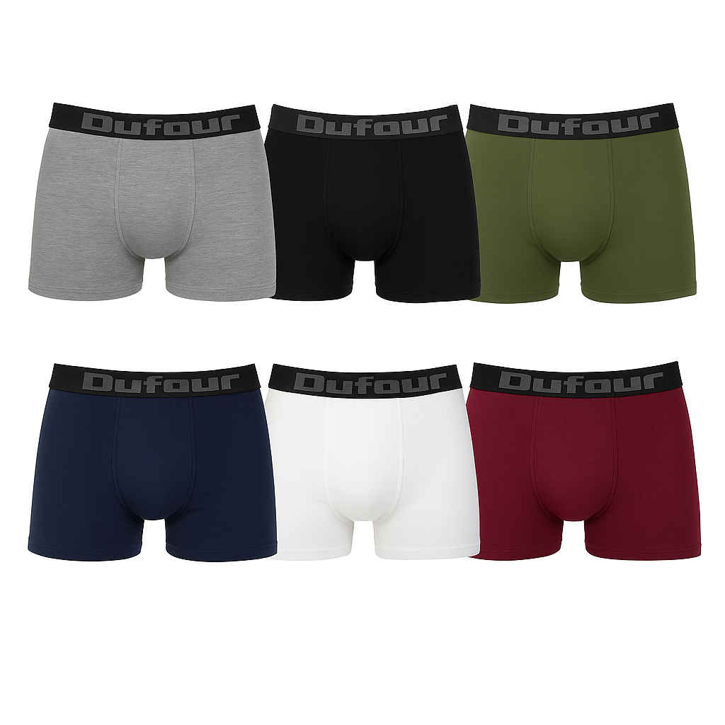 Pack x10 Boxer Liso Seamless Dufour