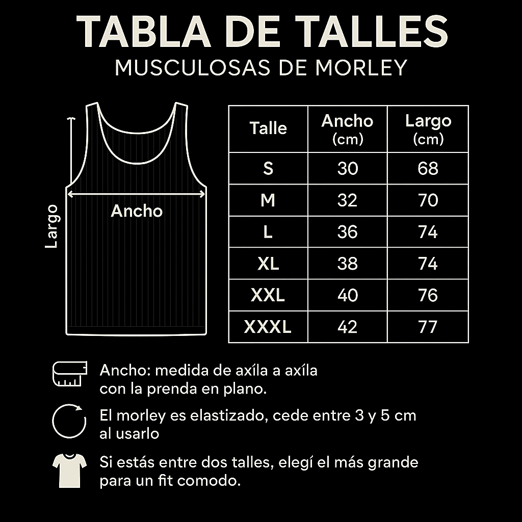 Combo 3x1 Musculosas Suaves y Transpirables | Tienda Gazzele