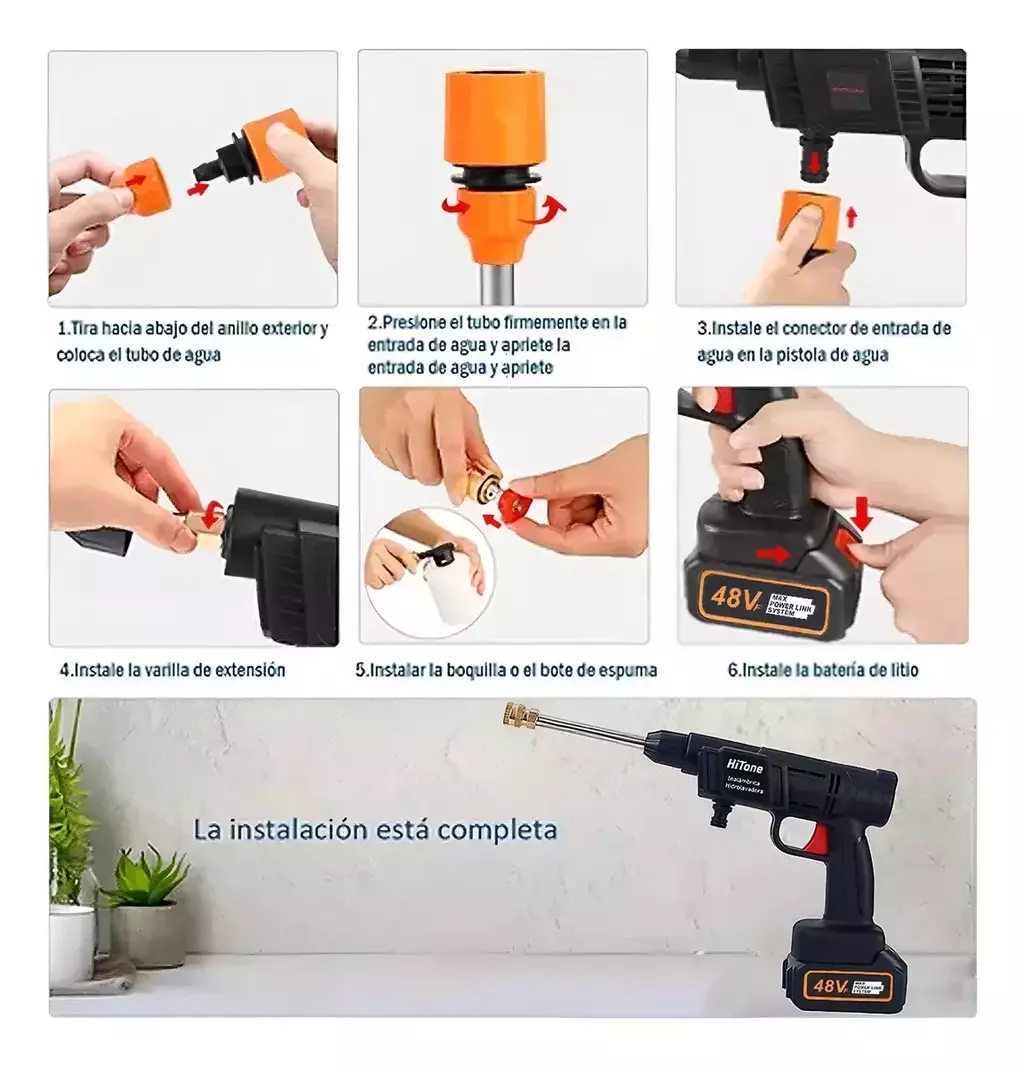 Hidro Portatil y DE REGALO Aspiradora Inalámbrica + Paño Microfibra