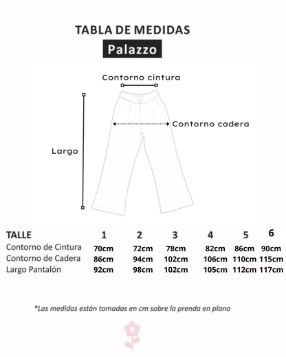 COMBO 3X1 PANTALÓN PALAZZO SASTRERO